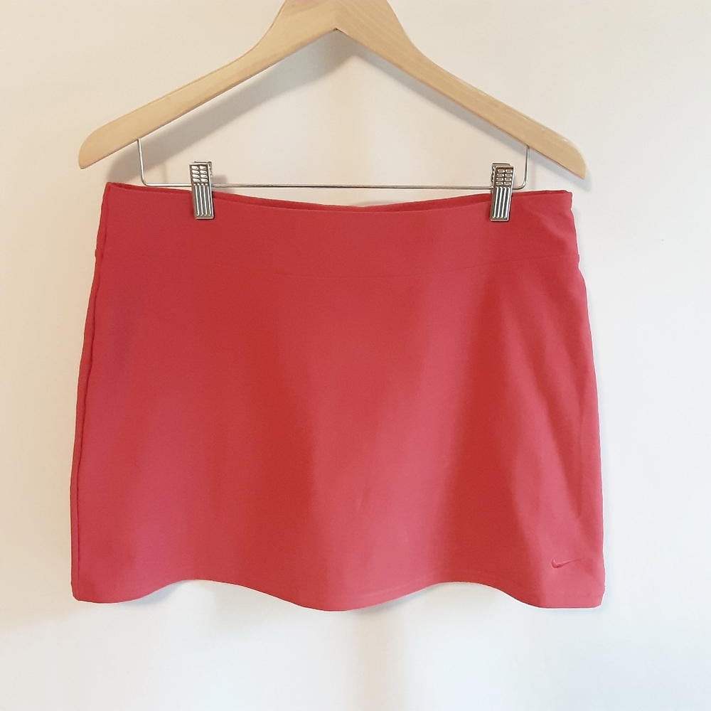 Nike Dri-Fit Orange Tennis Skort Size M